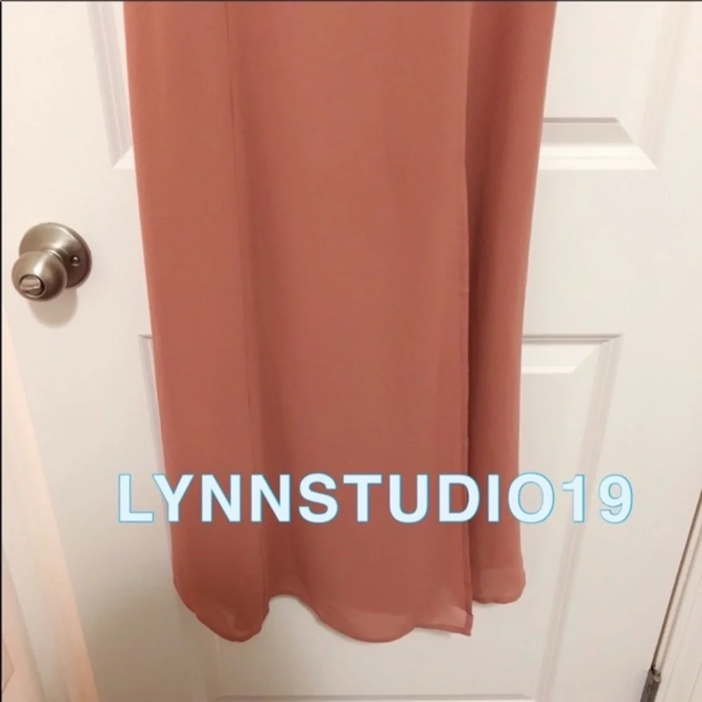 NWOT Reformation Twilight Dress Praline - Picture 5 of 6